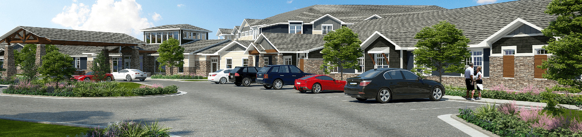 Evergreen Community Parking Lot