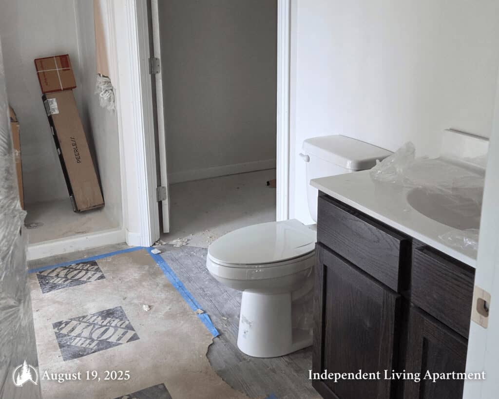 Independent Living Bathroom